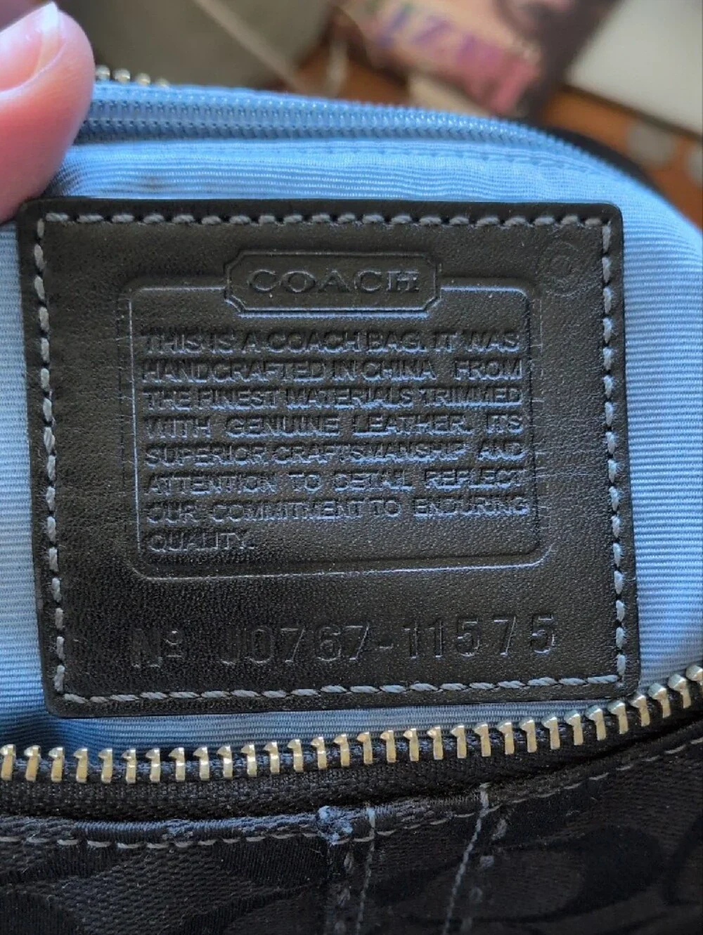 Vintage Coach Ergo Hobo